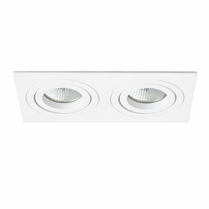 PASADENA GU10 SQ II - Két Süllyesztett Mennyezeti Lámpa (Rendl Light)