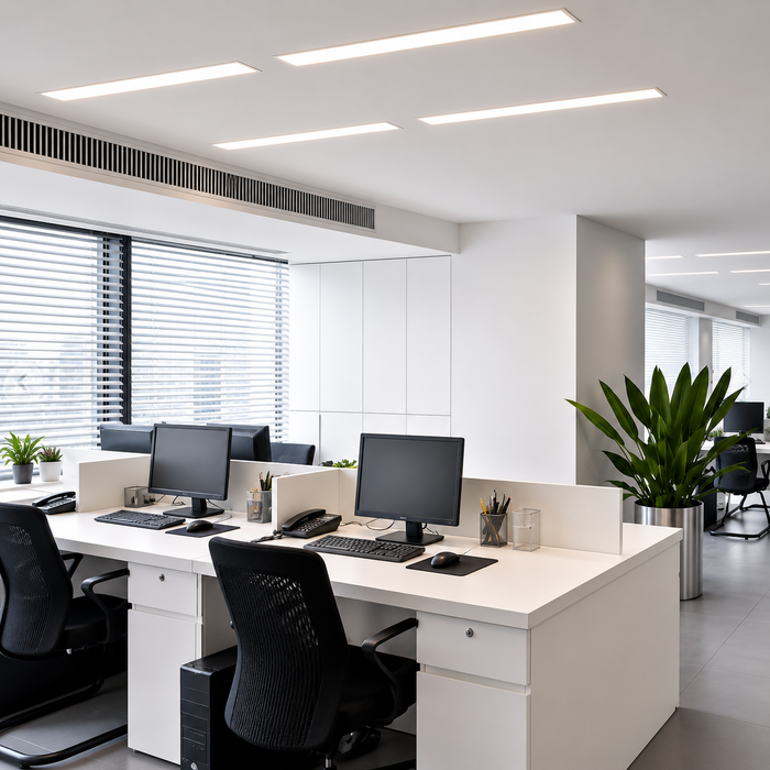 PESANTE 90  —  Recessed Linear LED Ceiling Light (Rendl Light)