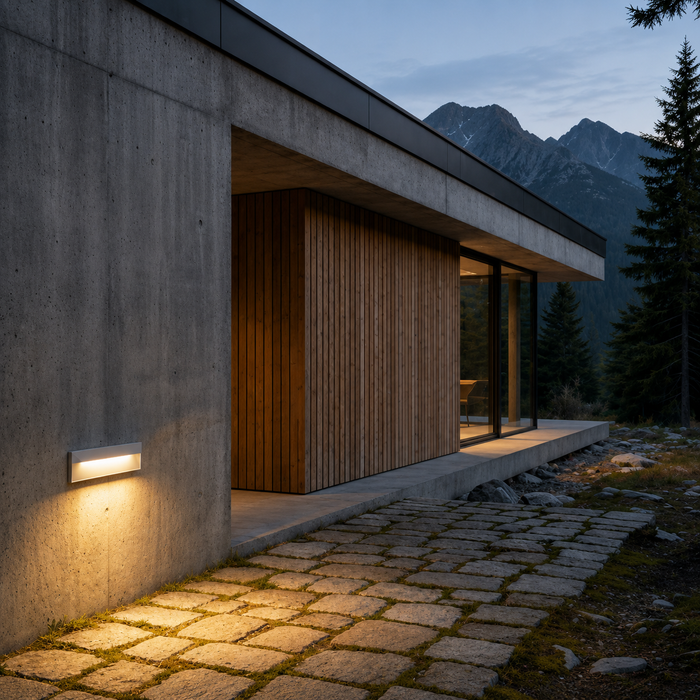 REP 27 Recessed LED Wall Light — IP65 Indoor & Outdoor Step Light (Rendl Light)