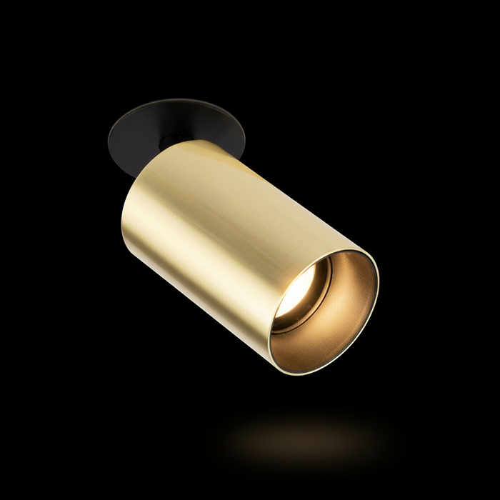 STAN – Satin Gold– Indoor Recessed Ceiling Lamp (Faro Barcelona)
