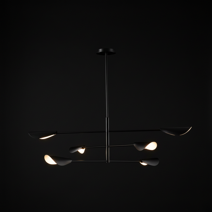 LIGGERA Modern Linear Suspension  Pendant Lamp (Faro Barcelona)