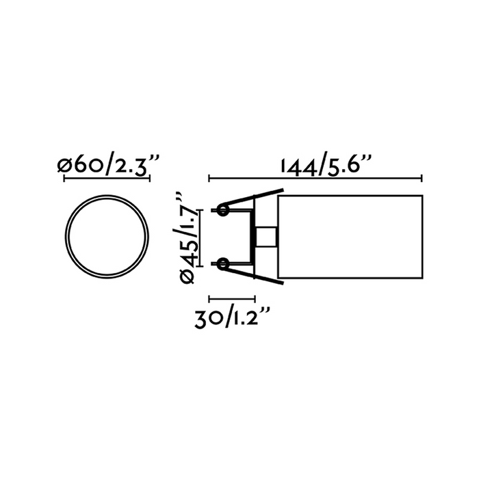 STAN – Satin Gold– Indoor Recessed Ceiling Lamp (Faro Barcelona)