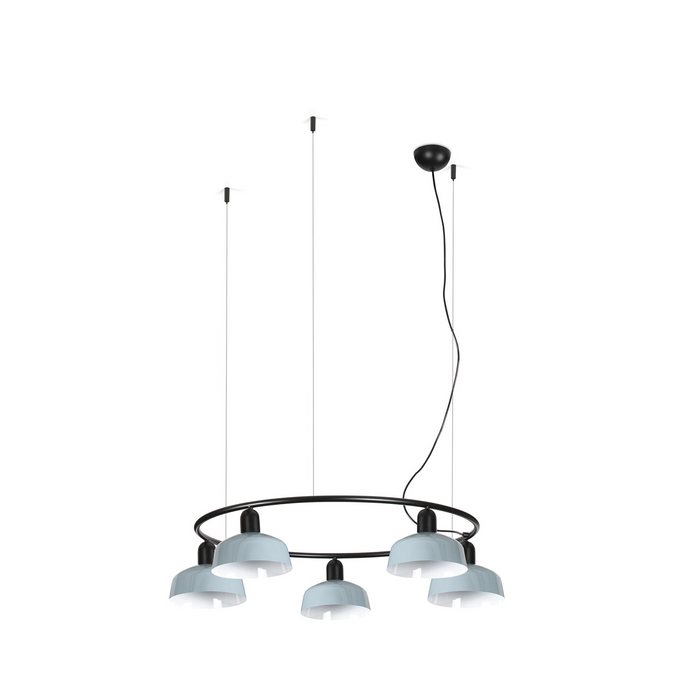 TATAWIN S 5L  Modern Circular Pendant Lamp (Adolfo Abejón, Faro Barcelona)