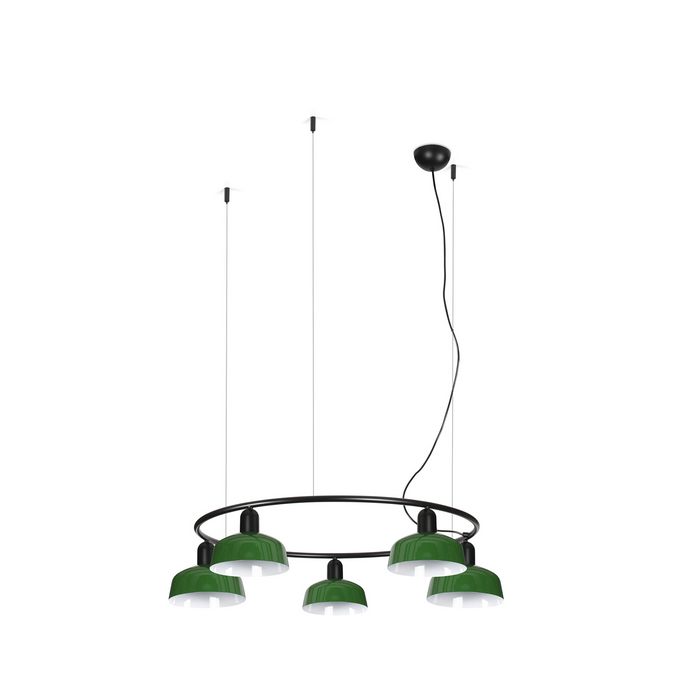 TATAWIN S 5L  Modern Circular Pendant Lamp (Adolfo Abejón, Faro Barcelona)