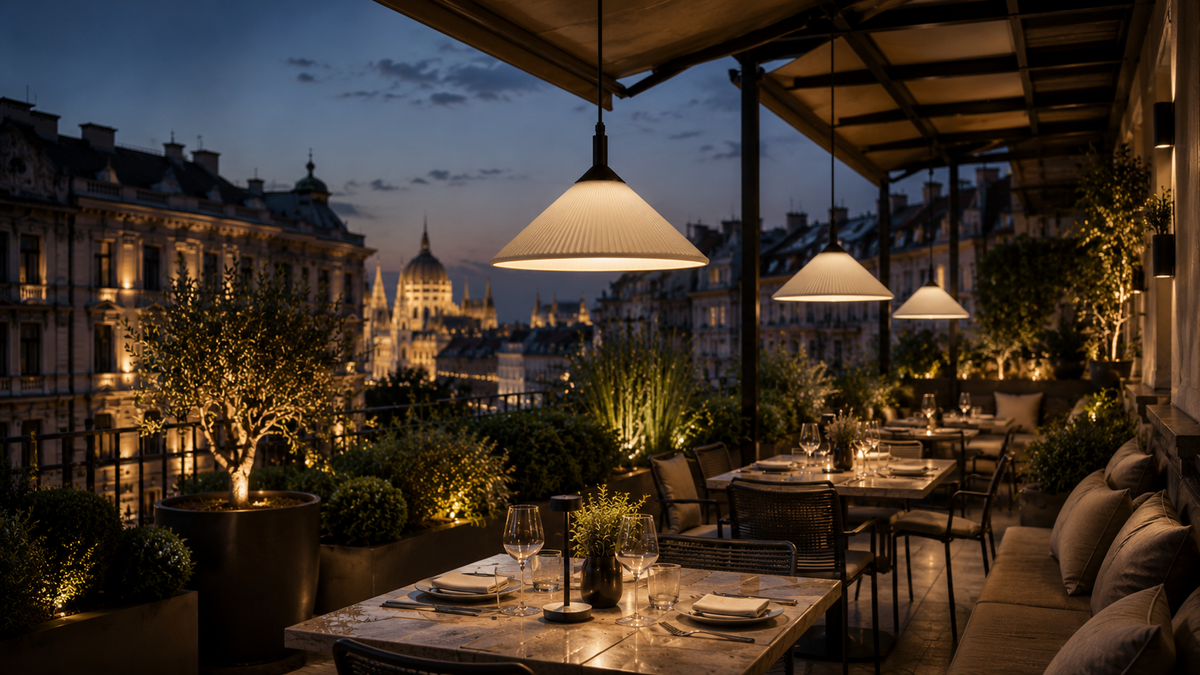 SAIGON R55 — Outdoor Pendant Lamp by Nahtrang (Faro Barcelona)