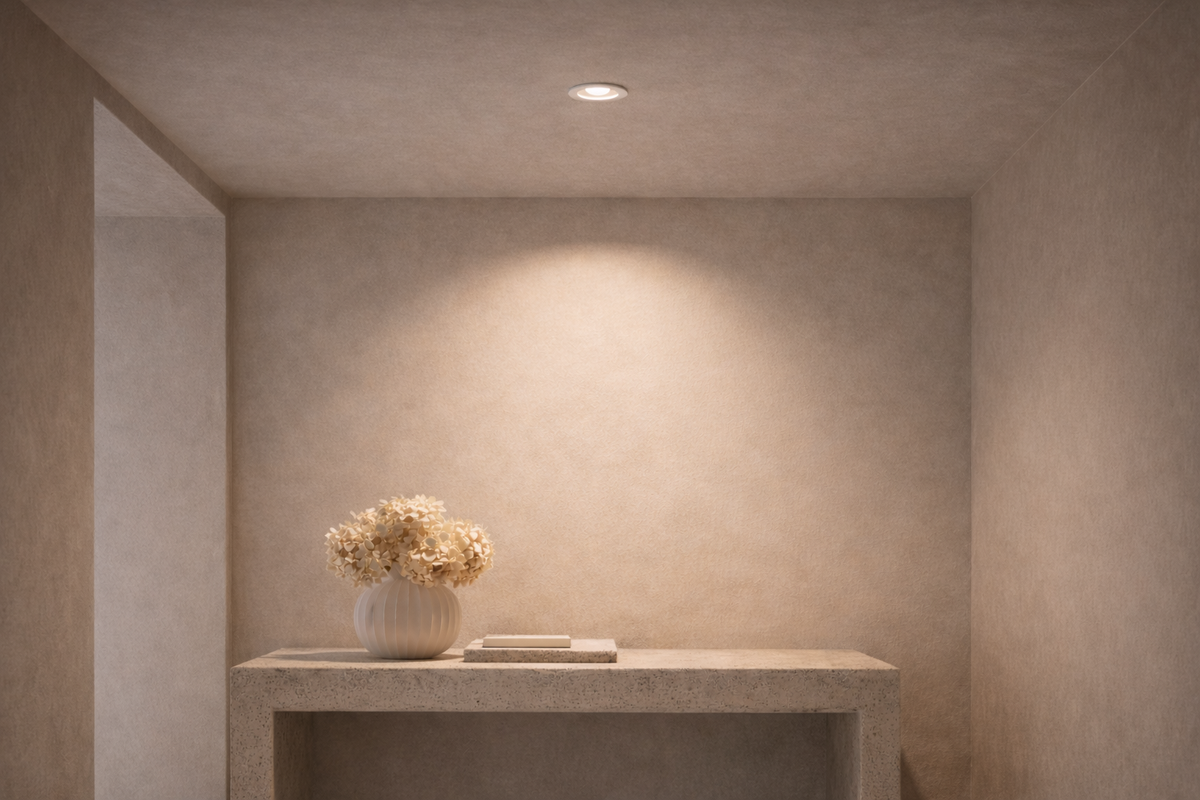 SOBER Recessed Ceiling Lamp - Adjustable Minimal Spotlight (Rendl Light)
