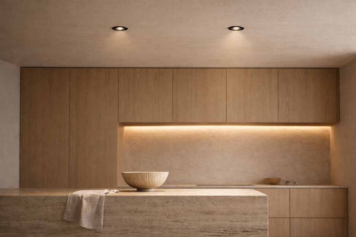 SOBER Recessed Ceiling Lamp - Adjustable Minimal Spotlight (Rendl Light)