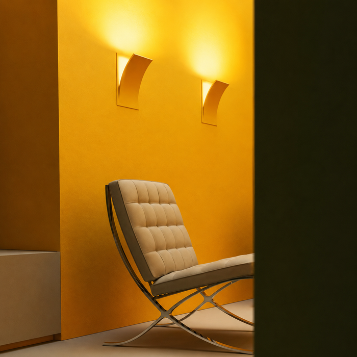 SPIRIT Recessed Plaster Wall Lamp for Indirect Lighting — Rendl Light