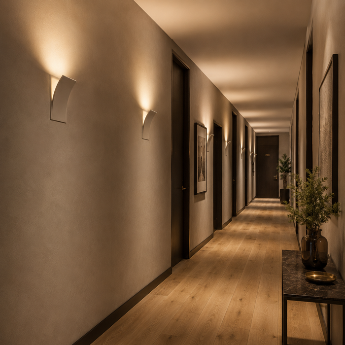 SPIRIT Recessed Plaster Wall Lamp for Indirect Lighting — Rendl Light