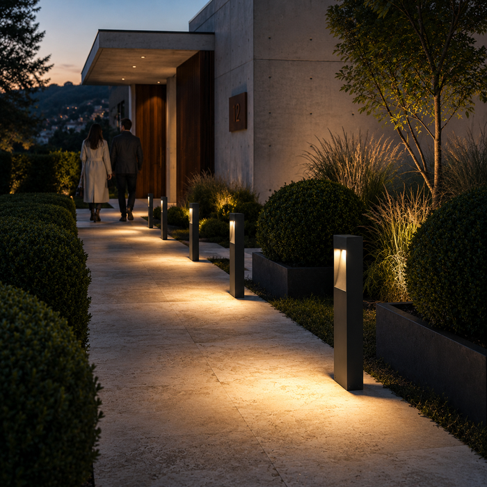 TORIN 60 Outdoor LED Bollard Light — Modern Pathway & Garden Light (Rendl Light)