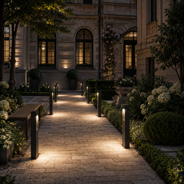 TORIN 60 Outdoor LED Bollard Light — Modern Pathway & Garden Light (Rendl Light)