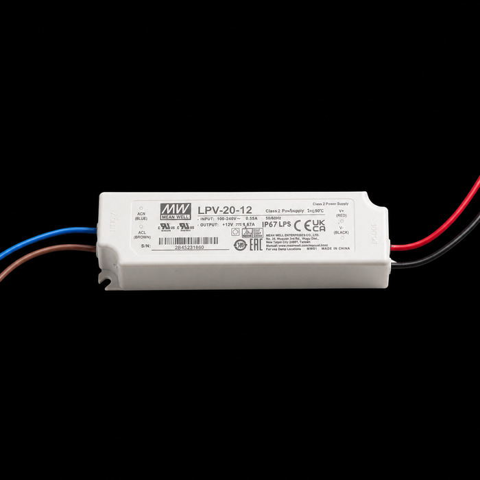 TRANSFORMER 12V= 15 — DC Transformer IP67 (Rendl Light)