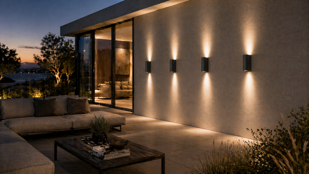 ZACK II - Outdoor Up & Down Wall Lamp (Rendl Light)