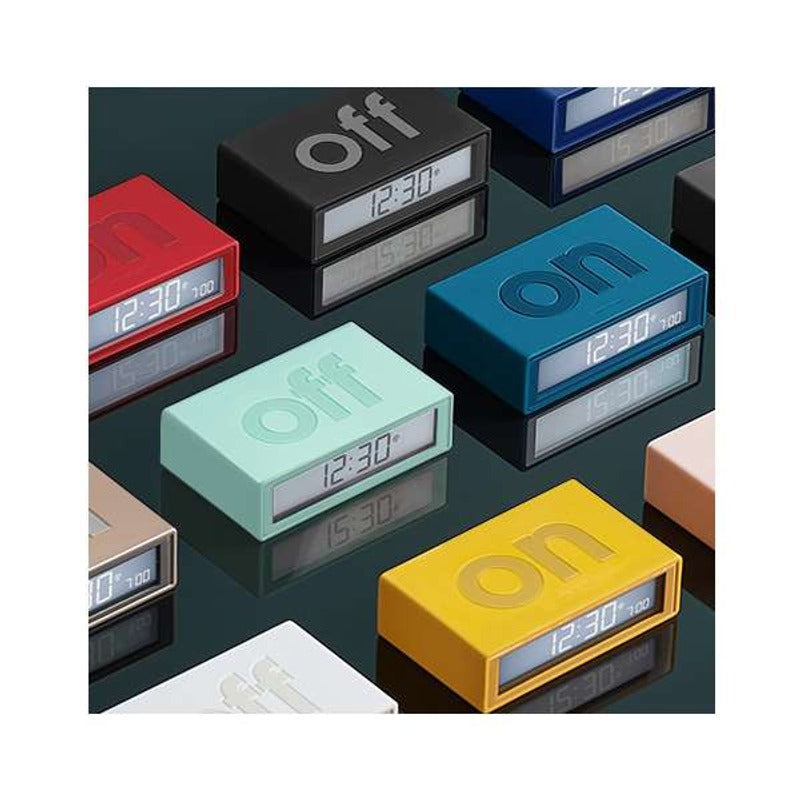 FLIP+ Radio-controlled reversible LCD alarm clock (EU)
